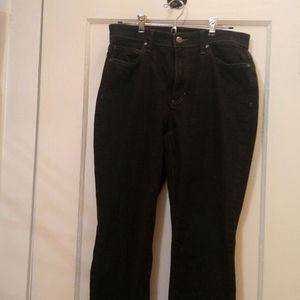 Eileen Fisher Black Jeans size 8